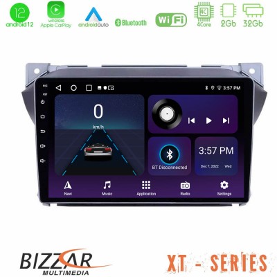 Bizzar XT Series Suzuki Alto & Nissan Pixo 4Core Android12 2+32GB Navigation Multimedia Tablet 9