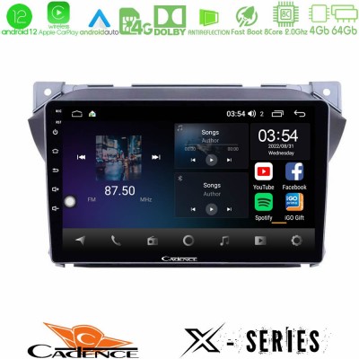 Cadence X Series Suzuki Alto & Nissan Pixo 8core Android12 4+64GB Navigation Multimedia Tablet 9