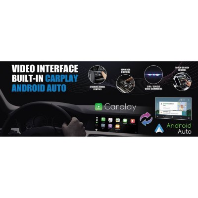 VW/SKODA/SEAT MQB (MIB/MIB2) Wireless CarPlay / Android Auto Interface & Camera In