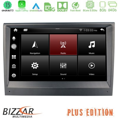 Bizzar OEM Porsche 911/Boxster/Cayman 8core Android13 8+64GB Navigation Multimedia System 8