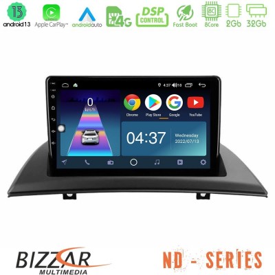 Bizzar ND Series 8Core Android13 2+32GB BMW E83 Navigation Multimedia Tablet 9