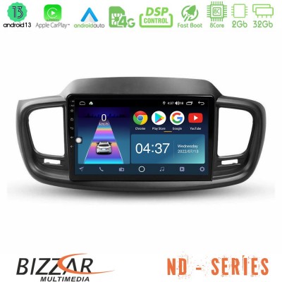 Bizzar ND Series 8Core Android13 2+32GB Kia Sorento 2018-2021 Navigation Multimedia Tablet 9