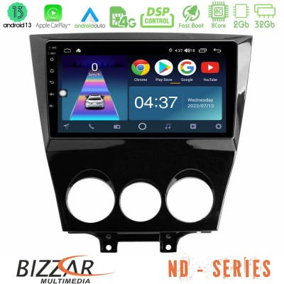 Bizzar ND Series 8Core Android13 2+32GB Mazda RX8 2008-2012 Navigation Multimedia Tablet 9