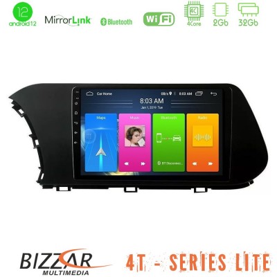 Bizzar 4T Series Hyundai i20 2021-2024 4Core Android12 2+32GB Navigation Multimedia Tablet 10