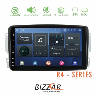 Bizzar Mercedes C Class W203 / Clk Class W209 Android 10.0 4core Navigation Multimedia