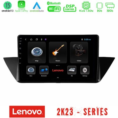Lenovo Car Pad BMW Χ1 E84 4Core Android 13 2+32GB Navigation Multimedia Tablet 10
