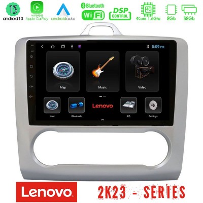 Lenovo Car Pad Ford Focus Auto AC 4Core Android 13 2+32GB Navigation Multimedia 9