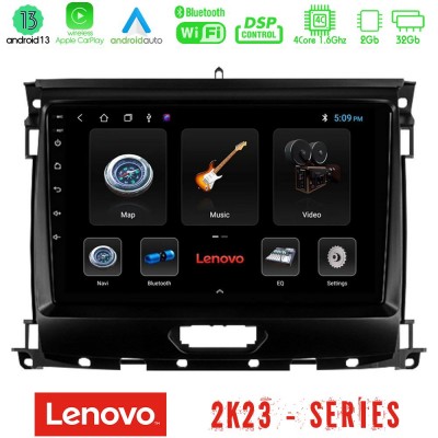 Lenovo Car Pad Ford Ranger 2017-2022 4Core Android 13 2+32GB Navigation Multimedia Tablet 9