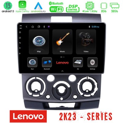 Lenovo Car Pad Ford Ranger/Mazda BT50 4Core Android 13 2+32GB Navigation Multimedia Tablet 9