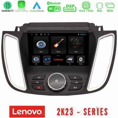 Lenovo Car Pad Ford Kuga/C-Max 2013-2019 4core Android 13 2+32GB Navigation Multimedia Tablet 9