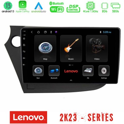 Lenovo Car Pad Honda Insight 2009-2015 4core Android 13 2+32GB Navigation Multimedia Tablet 9