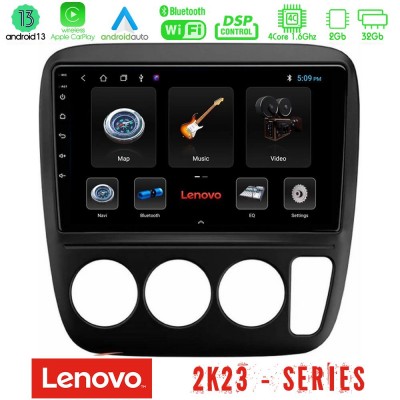Lenovo Car Pad Honda CRV 1997-2001 4Core Android 13 2+32GB Navigation Multimedia Tablet 9