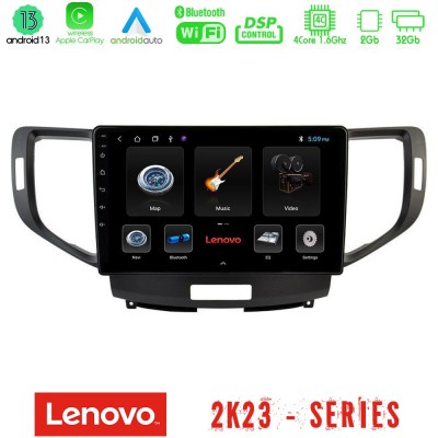 Lenovo Car Pad Honda Accord 2008-2015 4Core Android 13 2+32GB Navigation Multimedia Tablet 9