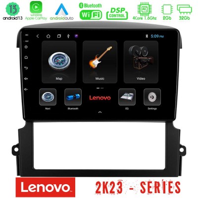 Lenovo Car Pad Kia Sorento 4Core Android 13 2+32GB Navigation Multimedia Tablet 9