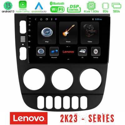Lenovo Car Pad Mercedes ML Class 1998-2005 4Core Android 13 2+32GB Navigation Multimedia Tablet 9