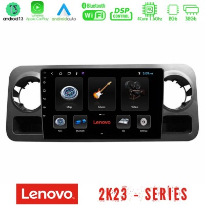 Lenovo Car Pad Mercedes Sprinter W907 4Core Android 13 2+32GB Navigation Multimedia Tablet 10