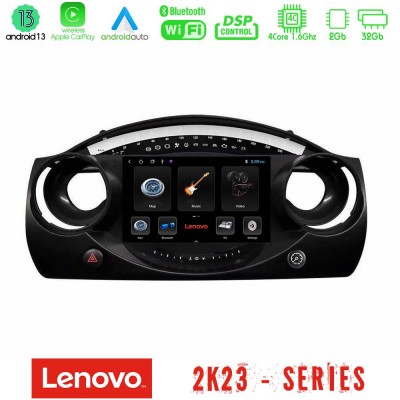 Lenovo Car Pad Mini Cooper R50 4Core Android 13 2+32GB Navigation Multimedia Tablet 9