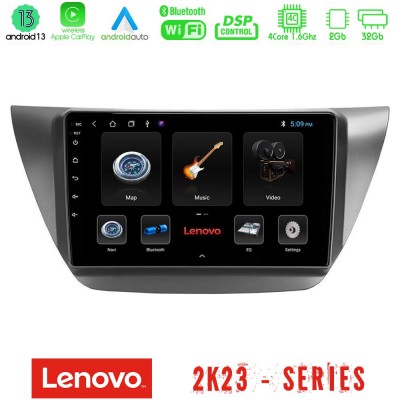 Lenovo Car Pad Mitsubishi Lancer 2004 – 2008 4Core Android 13 2+32GB Navigation Multimedia Tablet 9