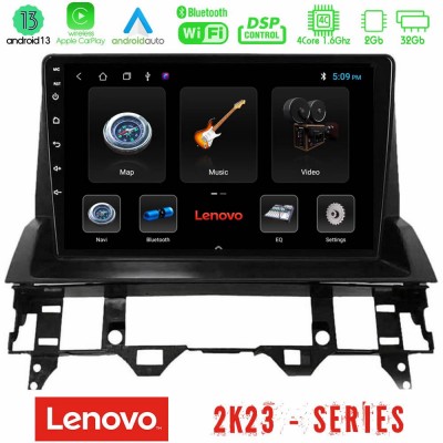 Lenovo Car Pad Mazda6 2002-2006 4Core Android 13 2+32GB Navigation Multimedia Tablet 10