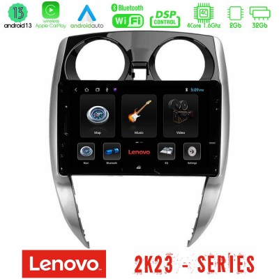 Lenovo Car Pad Nissan Note 2013-2018 4core Android 13 2+32GB Navigation Multimedia Tablet 10