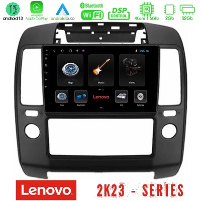 Lenovo Car Pad Nissan Navara 4Core Android 13 2+32GB Navigation Multimedia Tablet 9