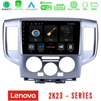 Lenovo Car Pad Nissan NV200 4Core Android 13 2+32GB Navigation Multimedia Tablet 9