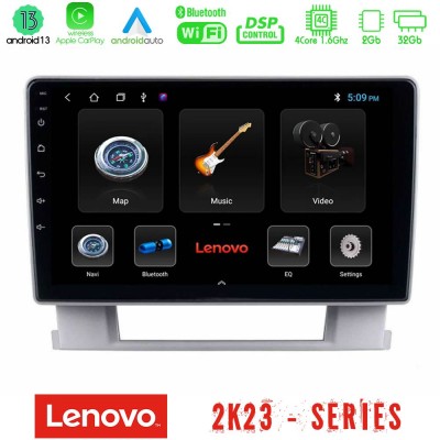 Lenovo Car Pad Opel Astra J 2010-2014 4core Android 13 2+32GB Navigation Multimedia Tablet 9