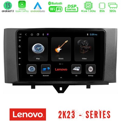 Lenovo Car Pad Smart 451 Facelift 4Core Android 13 2+32GB Navigation Multimedia Tablet 9
