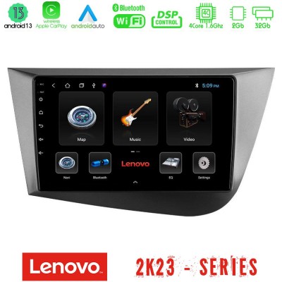 Lenovo Car Pad Seat Leon 4Core Android 13 2+32GB Navigation Multimedia Tablet 9