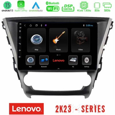 Lenovo Car Pad Toyota Avensis 2015-2018 4Core Android 13 2+32GB Navigation Multimedia Tablet 9