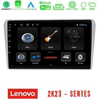 Lenovo Car Pad Toyota Avensis T25 02/2003 – 2008 4Core Android 13 2+32GB Navigation Multimedia Tablet 9