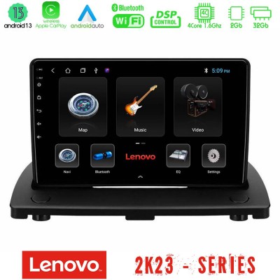 Lenovo Car Pad Volvo XC90 2006-2014 4Core Android 13 2+32GB Navigation Multimedia Tablet 9
