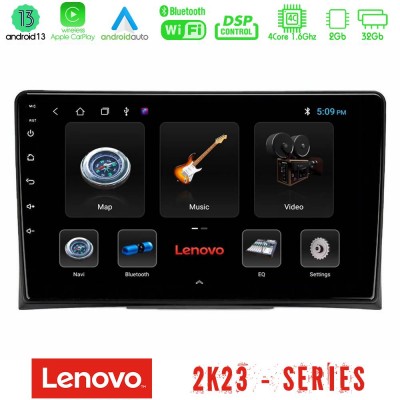 Lenovo Car Pad VW Transporter 2003-2015 4Core Android 13 2+32GB Navigation Multimedia Tablet 9