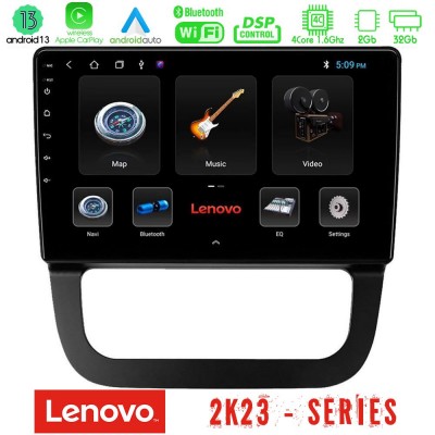 Lenovo Car Pad VW Jetta 4Core Android 13 2+32GB Navigation Multimedia Tablet 10