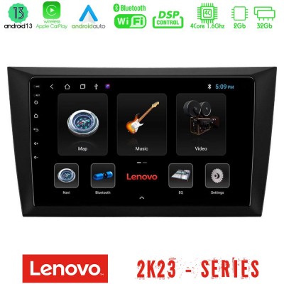 Lenovo Car Pad Vw Golf 6 4Core Android 13 2+32GB Navigation Multimedia Tablet 9