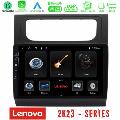 Lenovo Car Pad VW Touran 2011-2015 4core Android 13 2+32GB Navigation Multimedia Tablet 10