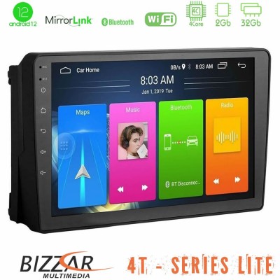Bizzar 4T Series Ford 2007-> 4core Android12 2+32GB Navigation Multimedia Tablet 9