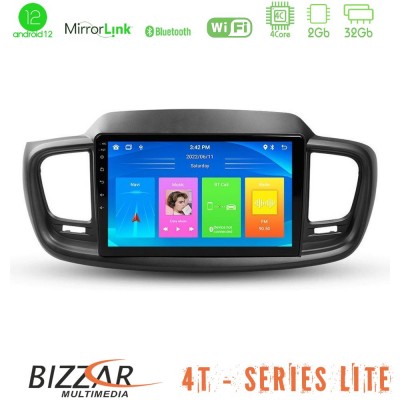 Bizzar 4T Series Kia Sorento 2018-2021 4Core Android12 2+32GB Navigation Multimedia Tablet 9