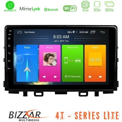 Bizzar 4T Series Kia Stonic 4Core Android12 2+32GB Navigation Multimedia Tablet 9