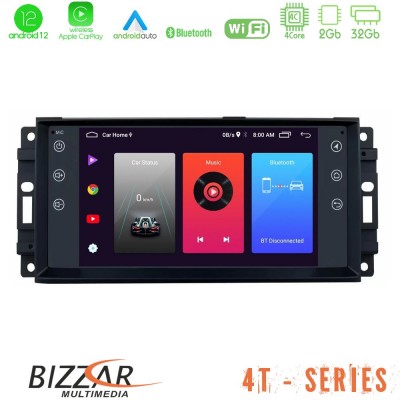 Bizzar OEM Jeep 4core Android12 2+32GB Navigation Multimedia Deckless 7