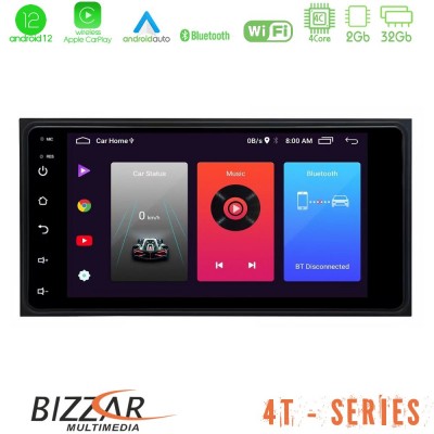 Bizzar OEM Toyota RAV4/Yaris 4core Android12 2+32GB Navigation Multimedia Deckless 7