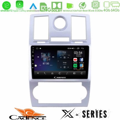 Cadence X Series Chrysler 300C 8core Android12 4+64GB Navigation Multimedia Tablet 9