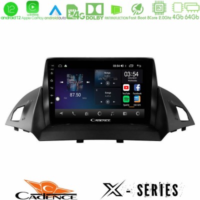 Cadence X Series Ford C-Max/Kuga 8core Android12 4+64GB Navigation Multimedia Tablet 9