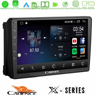 Cadence X Series Ford 2007-> 8core Android12 4+64GB Navigation Multimedia Tablet 9
