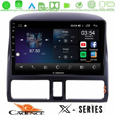 Cadence X Series Honda CRV 2002-2006 8core Android12 4+64GB Navigation Multimedia Tablet 9