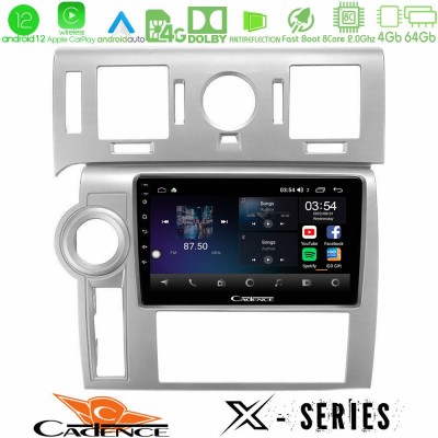 Cadence X Series Hummer H2 2008-2009 8core Android12 4+64GB Navigation Multimedia Tablet 9