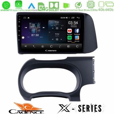 Cadence X Series Hyundai i10 8core Android12 4+64GB Navigation Multimedia Tablet 9