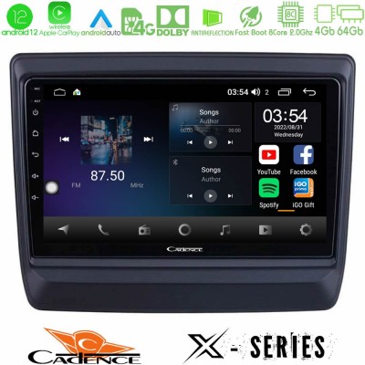 Cadence X Series Isuzu D-MAX 2020-2023 8core Android12 4+64GB Navigation Multimedia Tablet 9