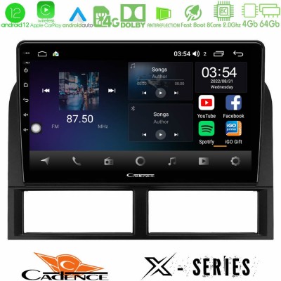 Cadence X Series Jeep Grand Cherokee 1999-2004 8core Android12 4+64GB Navigation Multimedia Tablet 9