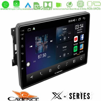 Cadence X Series Chrysler / Dodge / Jeep 8core Android12 4+64GB Navigation Multimedia Tablet 10